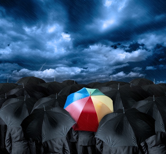 Fotolia 41309507 L Яркий зонт   Вright umbrella