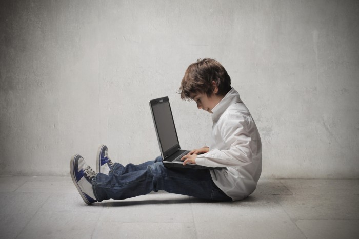 shutterstock 93752716 pop 20603 Мальчик с ноутбуком   Boy with laptop