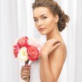 Невеста с букетом - The bride with a bouquet