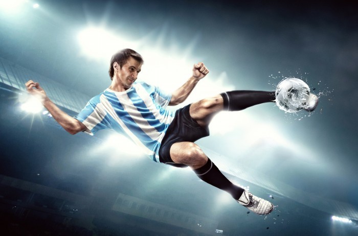 shutterstock 104291099 Футболист   Football player