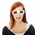 Девушка в 3D очках - Girl in 3D glasses