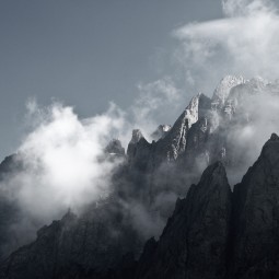 Горы в тумане - Mountains in the mist