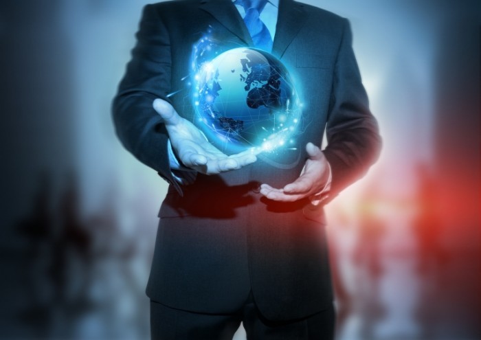 photodune 521154 700x495 Мир в руках бизнесмена   World in the hands of a businessman