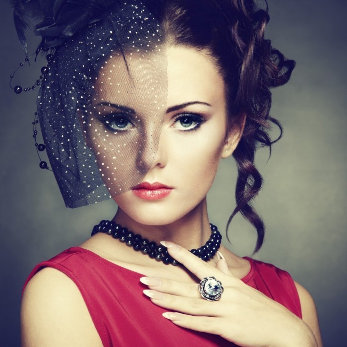 Fotolia 46802159 Subscription Monthly XL 700x700 Девушка с вуалью   Woman with veil