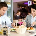 Пара в ресторане - Couple at restaurant