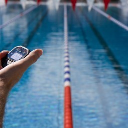 Секундомер для заплыва - Stopwatch for a swim