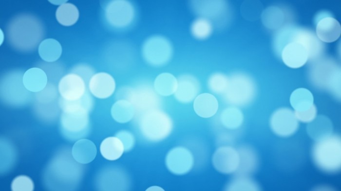 stock footage shiny blue defocused lights computer generated seamless loop abstract motion background 700x393 Боке   Bokeh