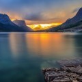 Пейзаж озера - Landscape of lake