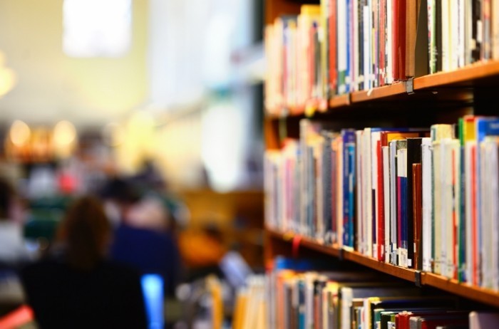 shutterstock 1237042541 700x462 Книги на стеллажах   Books on the racks