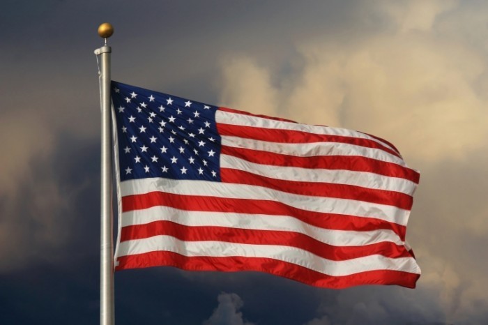 shutterstock 105131768 700x466 Флаг Америки   Flag of America