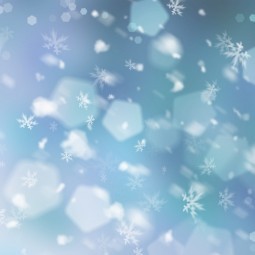 Фон из снежинок - Background of snowflakes