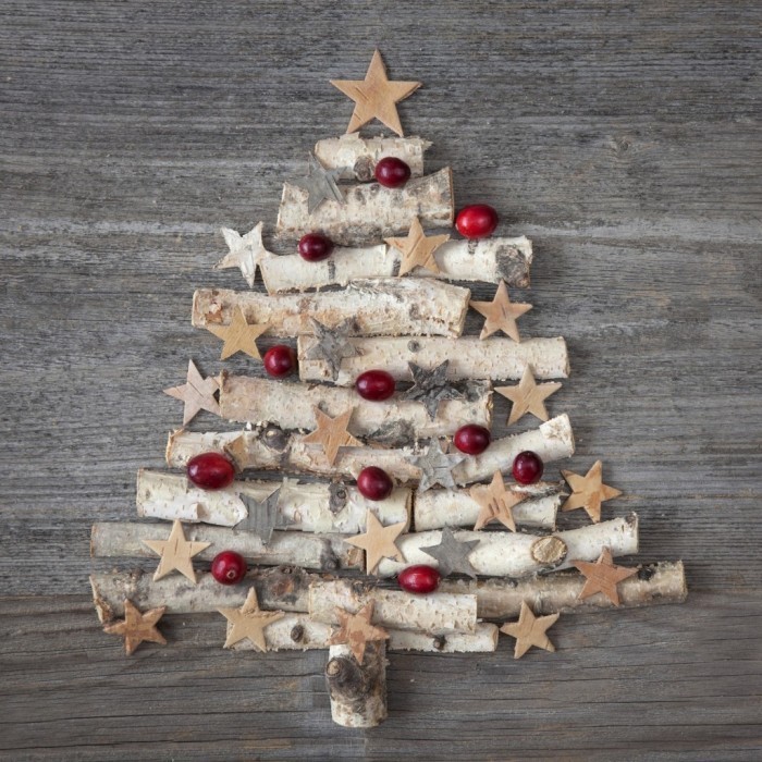 shutterstock 159507632 700x700 Елка из дерева   Christmas tree made of wood