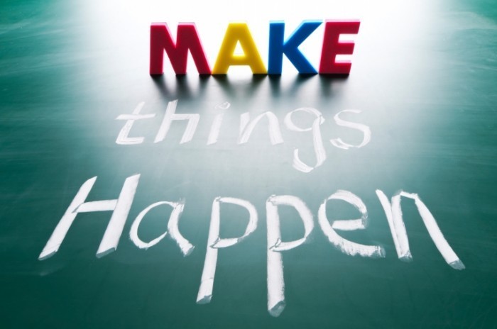 shutterstock 96155630 700x464 Чтобы все произошло   Make things happen