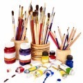 Кисти и краски - Brushes and paints