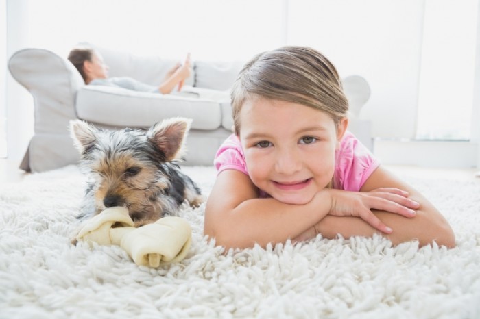 Dollarphotoclub 63011953 700x466 Девочка с собачкой   Girl with Dog