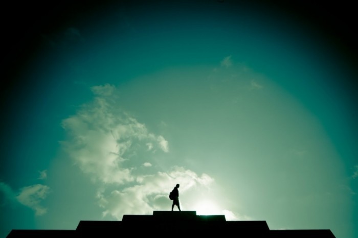 Houston 5 28 2011 30 700x466 Силуэт на фоне неба   Silhouette against the sky