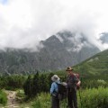 Пожилая пара в горах - Elderly couple in the mountains