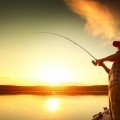 Рыбак с удочкой - Fisherman with a fishing rod