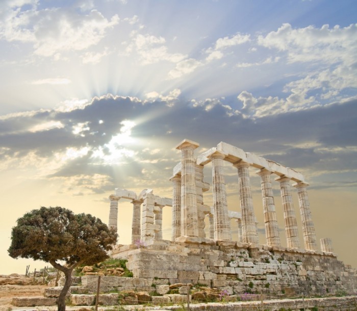 Poseidon Temple Fotolia 4233010 700x609 Архитектурное сооружение   Architectural building