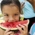 Девочка с арбузом - Girl with watermelon