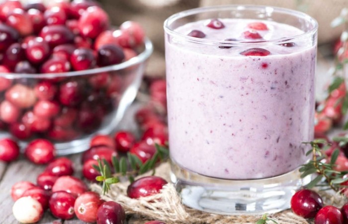 3 cranberrysmoothie istock thinkstock 700x451 Смузи   Smoothies