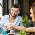 Пара в кафе - Couple in cafe