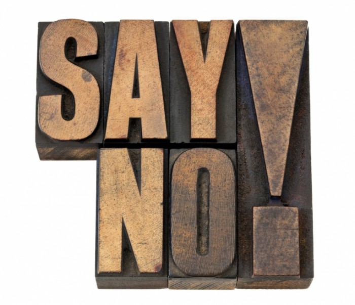 shutterstock 101340577 700x603 Скажи нет   Say no