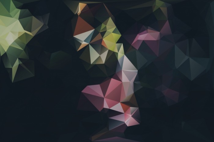 SplitShire lowpoly I 700x466 Абстракция цветы   Abstraction flowers