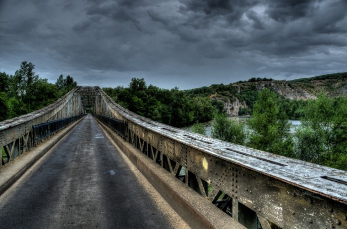 horror bridge free license CC0 700x462 Серая дорога   Gray road