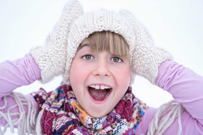 person 1188508 700x466 Girl in hat   Девочка в шапке