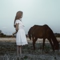 Девушка с лошадью - Girl with horse