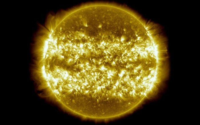 sun nasa photo real 700x437 Фото солнца    Photo of the sun