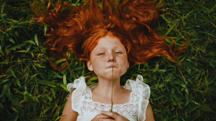  рыжая девочка   redhead girl