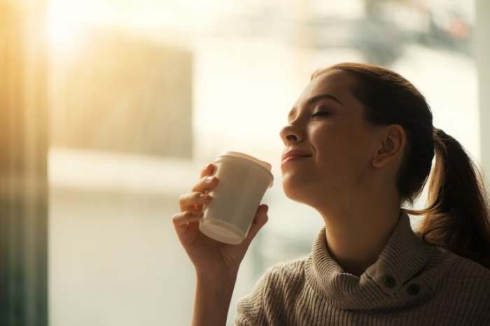  Девушка, утро, кофе   Girl, morning, coffee