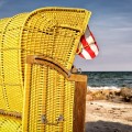 Плетеное кресло, пляж - Wicker chair, beach