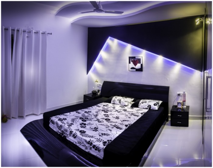 Dizayn spalni krovat sovremennyiy interer Bedroom design bed modern interior 6079  4802 700x552 Дизайн спальни, кровать, современный интерьер   Bedroom design, bed, modern interior