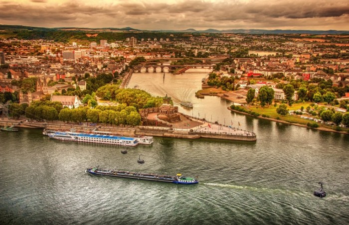 Germaniya peyzazh gorod reka Germany landscape city river 5173  3348 700x452 Германия, пейзаж, город, река   Germany, landscape, city, river